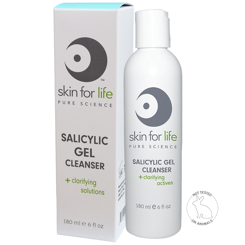 Salicylic Gel Cleanser + clarifying actives