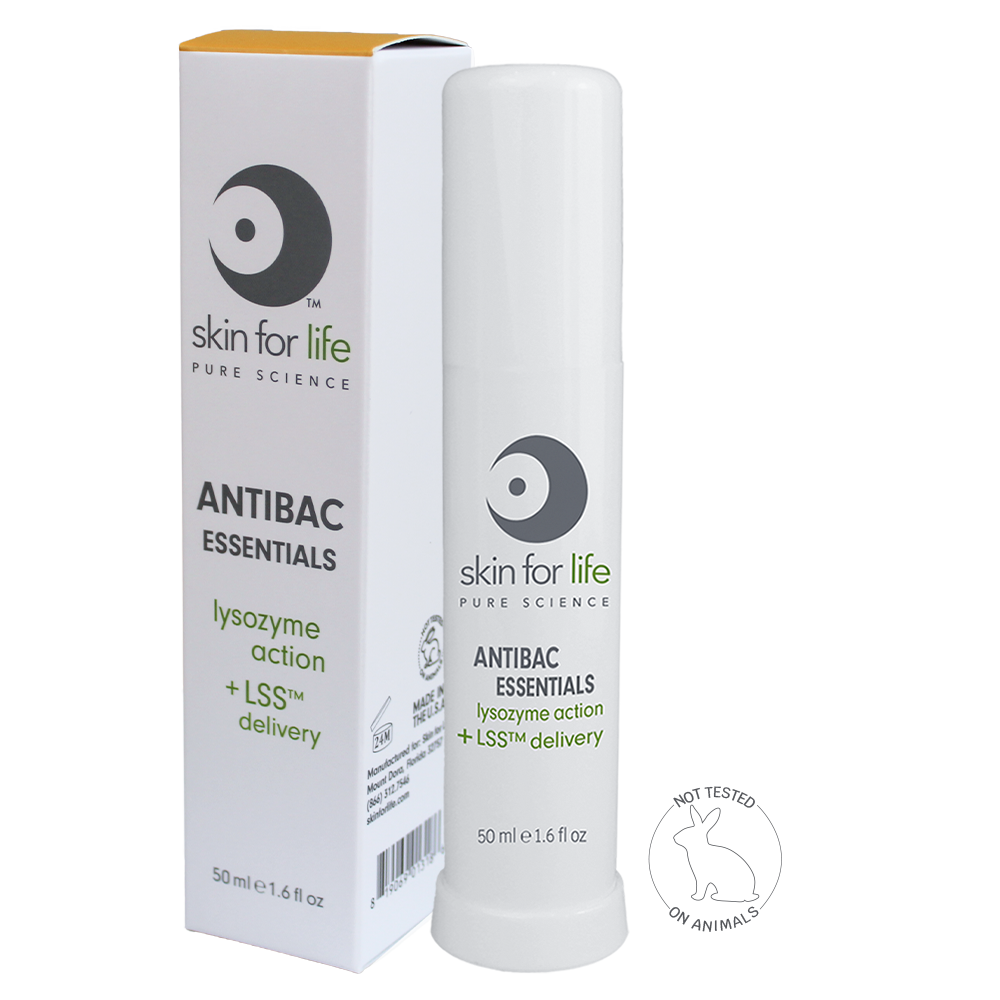 Antibac Essentials lysozyme action + LSS™ delivery